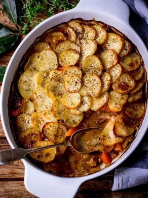  Lancashire Hotpot: Een romige, hartige💣 explosie van smaak die je smaakpapillen zal verwennen!